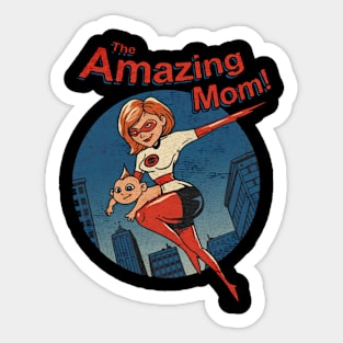 The Amazing Mom Sticker